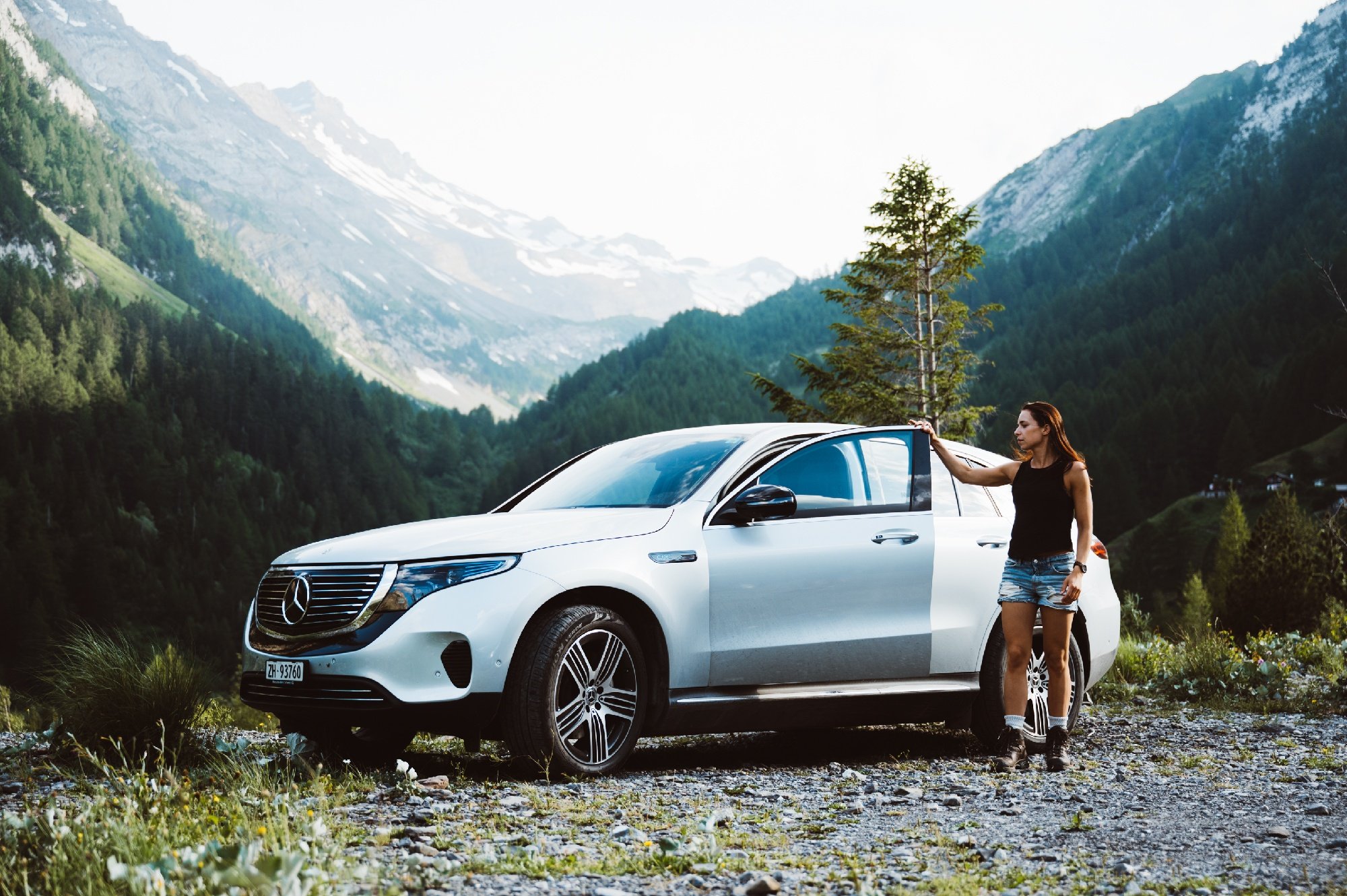 Electric car road trip in Switzerland w/ Joonas Linkola & Mercedes Benz EQC